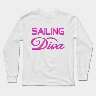 Sailing Diva Long Sleeve T-Shirt